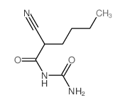 N-carbamoyl-2-cyano-hexanamide picture