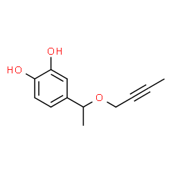 1,2-Benzenediol, 4-[1-(2-butynyloxy)ethyl]- (9CI) picture