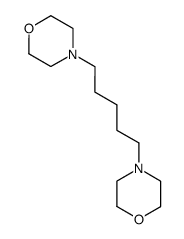 1,5-dimorpholinopentane Structure