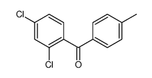 (2,4-dichlorophenyl)-(4-methylphenyl)methanone结构式