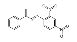 (2,4-dinitrophenyl)-(1-phenylethenyl)diazene Structure