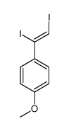 1-(1,2-diiodoethenyl)-4-methoxybenzene结构式