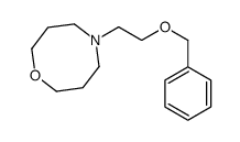 5-(2-phenylmethoxyethyl)-1,5-oxazocane结构式