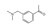 1-[3-[(dimethylamino)methyl]phenyl]ethanone结构式