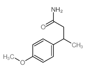 Benzenepropanamide,4-methoxy-b-methyl- picture