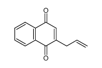 2-allylnaphthalene-1,4-dione Structure