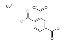 benzene-1,2,4-tricarboxylate,cobalt(3+)结构式