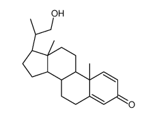 21-hydroxy-20-methylpregna-1,4-dien-3-one structure