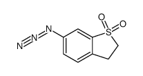 6-azido-2,3-dihydrobenzo[b]thiophene 1,1-dioxide Structure