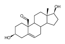 19-oxo-3β,17β-androst-5-ene diol Structure