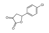 5-p-chloro-phenyl-2,3-dihydrofurandione Structure