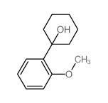 Cyclohexanol,1-(2-methoxyphenyl)-结构式