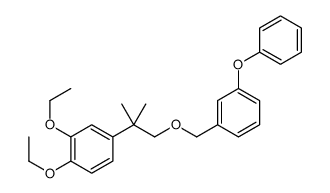 1-((2-(3,4-Diethoxyphenyl)-2-methylpropoxy)methyl)-3-phenoxybenzene picture