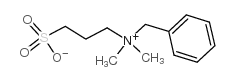 3-(苄基二甲基铵基)丙烷基磺酸 结构式