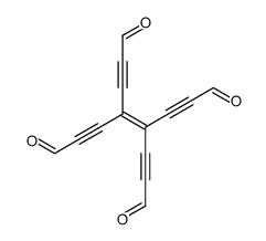 4,5-bis(3-oxoprop-1-ynyl)oct-4-en-2,6-diynedial结构式