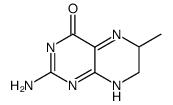 2-氨基-6-甲基-6,7-二氢蝶啶-4(3H)-酮结构式