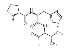 H-Pro-His-Val-OH结构式