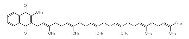 維生素K2(30)结构式