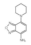 4-piperidin-1-yl-2,1,3-benzoxadiazol-7-amine picture