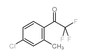 4′-Chloro-2′-methyl-2,2,2-trifluoroacetophenone structure