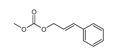 methyl (2E)-3-phenyl-2-propenyl carbonate结构式