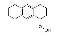 1,2,3,4,5,6,7,8-octahydro-[1]anthryl hydroperoxide Structure