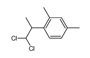 1-(β,β-dichloro-isopropyl)-2,4-dimethyl-benzene Structure