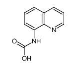 8-Quinolinecarbamic acid (3CI) structure