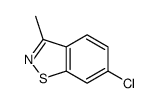 6-chloro-3-methyl-1,2-benzothiazole结构式