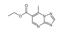 ETHYL 7-METHYL-[1,2,4]TRIAZOLO[1,5-A]PYRIMIDINE-6-CARBOXYLATE Structure