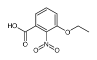 Benzoic acid, 3-ethoxy-2-nitro- (7CI)结构式