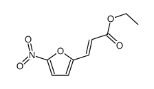 ethyl 3-(5-nitrofuran-2-yl)prop-2-enoate Structure