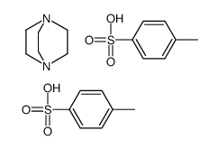 1,4-diazoniabicyclo[2.2.2]octane bis(toluene-p-sulphonate) Structure