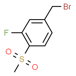 3-fluoro-4-(methylsulphonyl)benzyl bromide picture