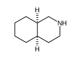 (4aR,8aR)-decahydroisoquinoline结构式