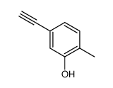 5-Ethynyl-2-methylphenol Structure