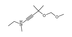 1--3-methyl-3-methoxymethoxy-butin-(1) Structure