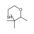 2-(1,2,2-Trimethylpropoxy)ethanethiol Structure