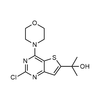 2-(2-氯-4-吗啉噻吩并[3,2-d]嘧啶-6-基)丙-2-醇图片