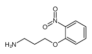 3-(2-硝基苯氧基)-1-丙胺结构式