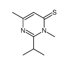 3,6-dimethyl-2-propan-2-ylpyrimidine-4-thione Structure