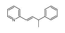 2-(3-phenylbut-1-enyl)pyridine Structure