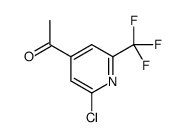 Ethanone, 1-[2-chloro-6-(trifluoromethyl)-4-pyridinyl]-图片