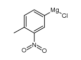 (4-methyl-3-nitrophenyl)magnesium chloride Structure