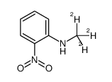 N-Methyl-2-nitroaniline-d3 Structure