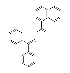 benzophenone O-(1-naphthoyl) oxime Structure