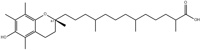 13'-羧基-α-生育酚结构式