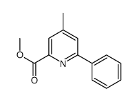 Methyl 4-Methyl-6-phenylpicolinate Structure