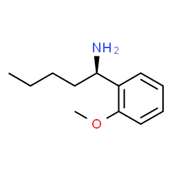 (1R)-1-(2-METHOXYPHENYL)PENTYLAMINE结构式