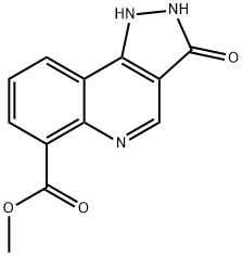 methyl 3-oxo-2,3-dihydro-1H-pyrazolo[4,3-c]quinoline-6-carboxylate结构式